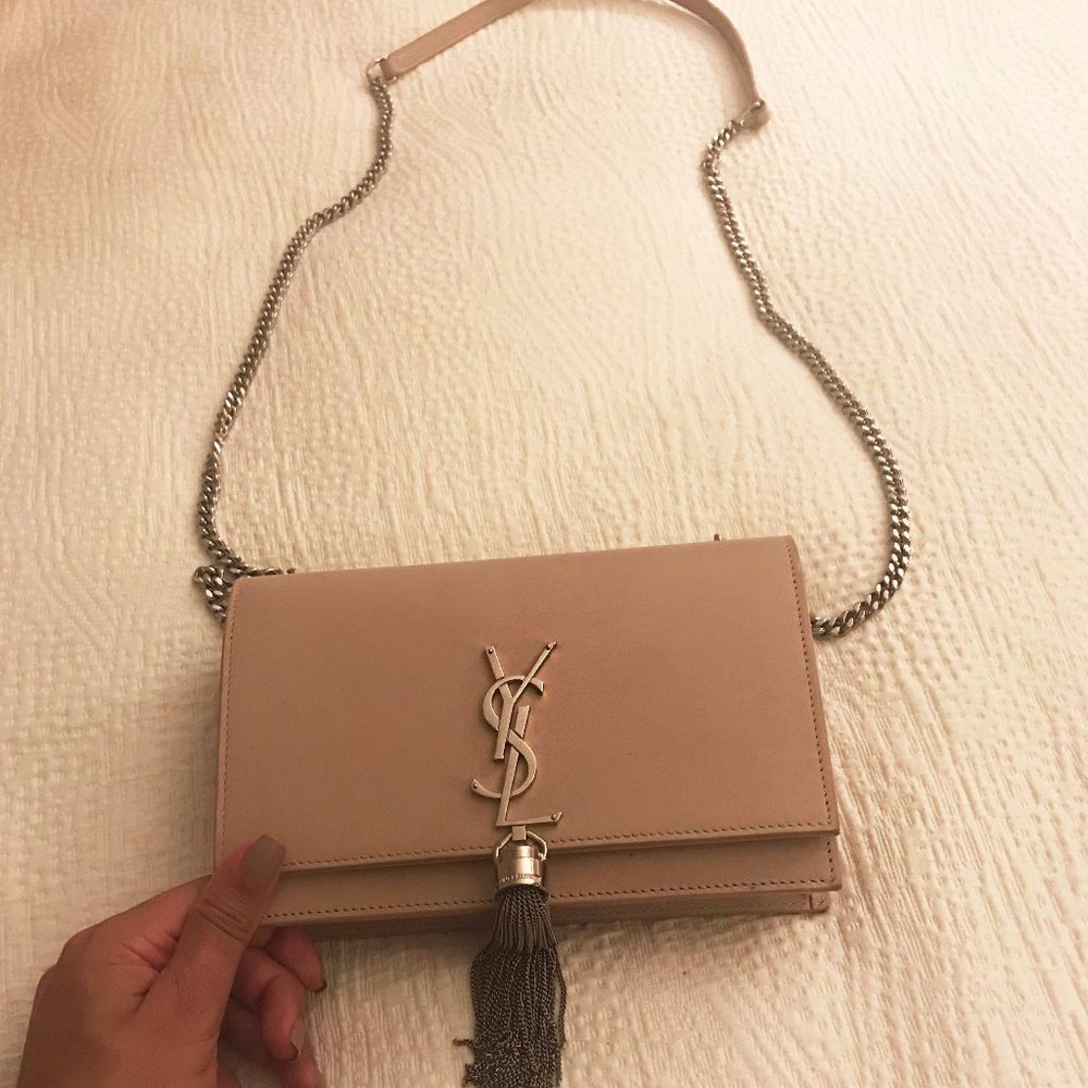 Small Monogram Kate Tassel Bag